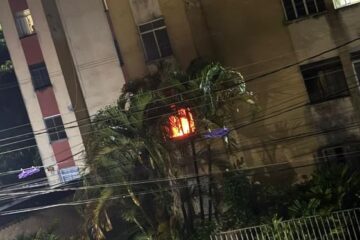 Indivíduos agridem proprietário e incendeiam apartamento em João Monlevade