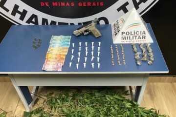 Polícia apreende mais de 200 pés de maconha e troca tiros com suspeitos na Grande BH