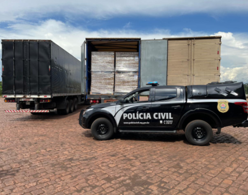 Carga de cápsulas de café avaliada em mais de R$500 mil é recuperada pela Polícia Civil