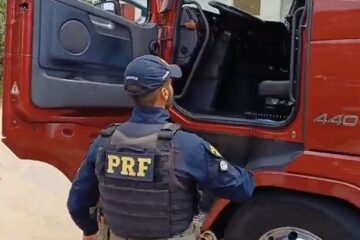 PRF apreende 89 “rebites” com caminhoneiro em Rio Casca