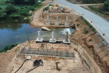 BR-265: DNIT executa construção de pontes para substituir estruturas metálicas