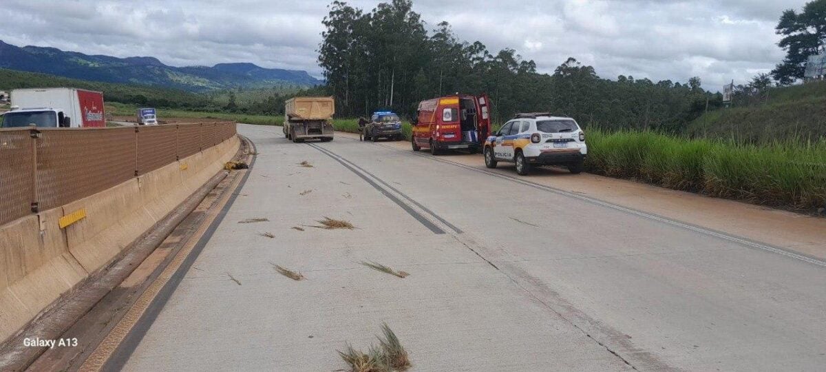 Homem em situação de rua é encontrado morto na BR-381, próximo à Bom Jesus do Amparo