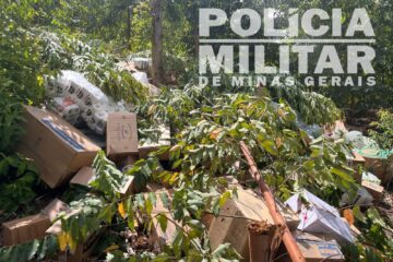 Polícia Militar recupera carga roubada na BR-381, em São Gonçalo do Rio Abaixo