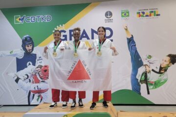 Itabiranos brilham e conquistam quatro medalhas no Grand Slam de Taekwondo no Rio de Janeiro