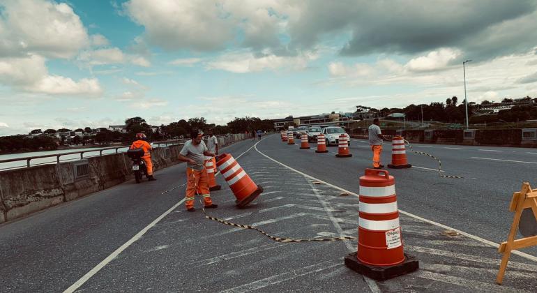Avenida Otacílio Negrão de Lima, em BH, ficará interditada por mais de duas semanas