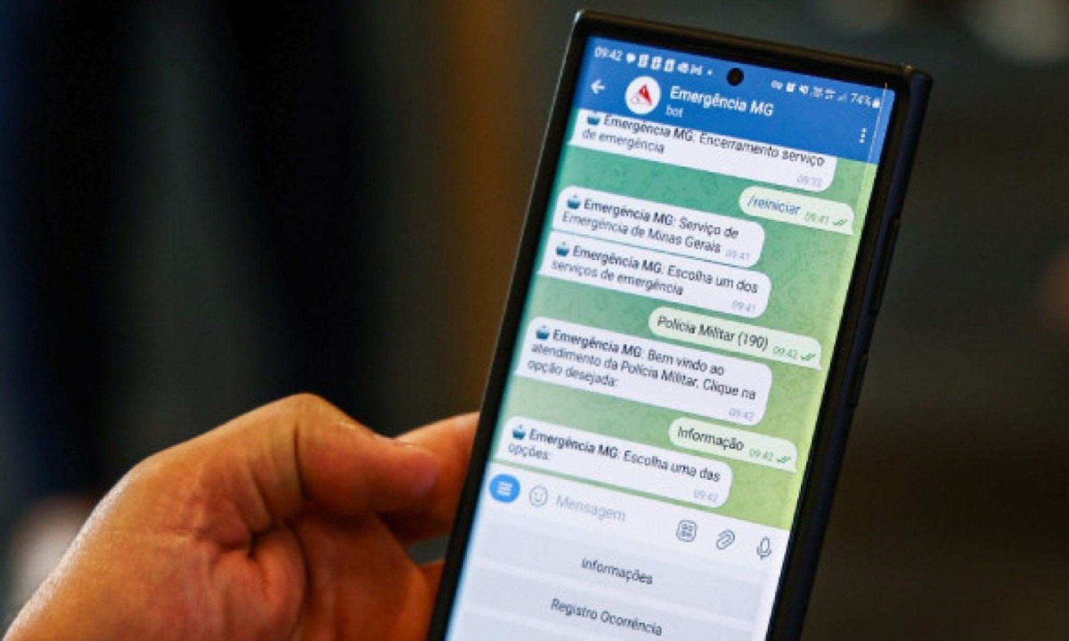 Acionamento das polícias e bombeiros pela internet chega a toda Minas Gerais