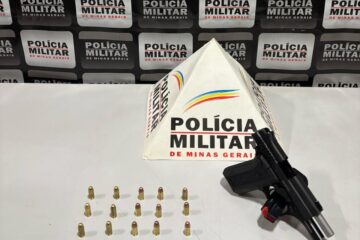 Catas Altas: homem é preso por falsa comunicação de crime e porte ilegal de arma de fogo