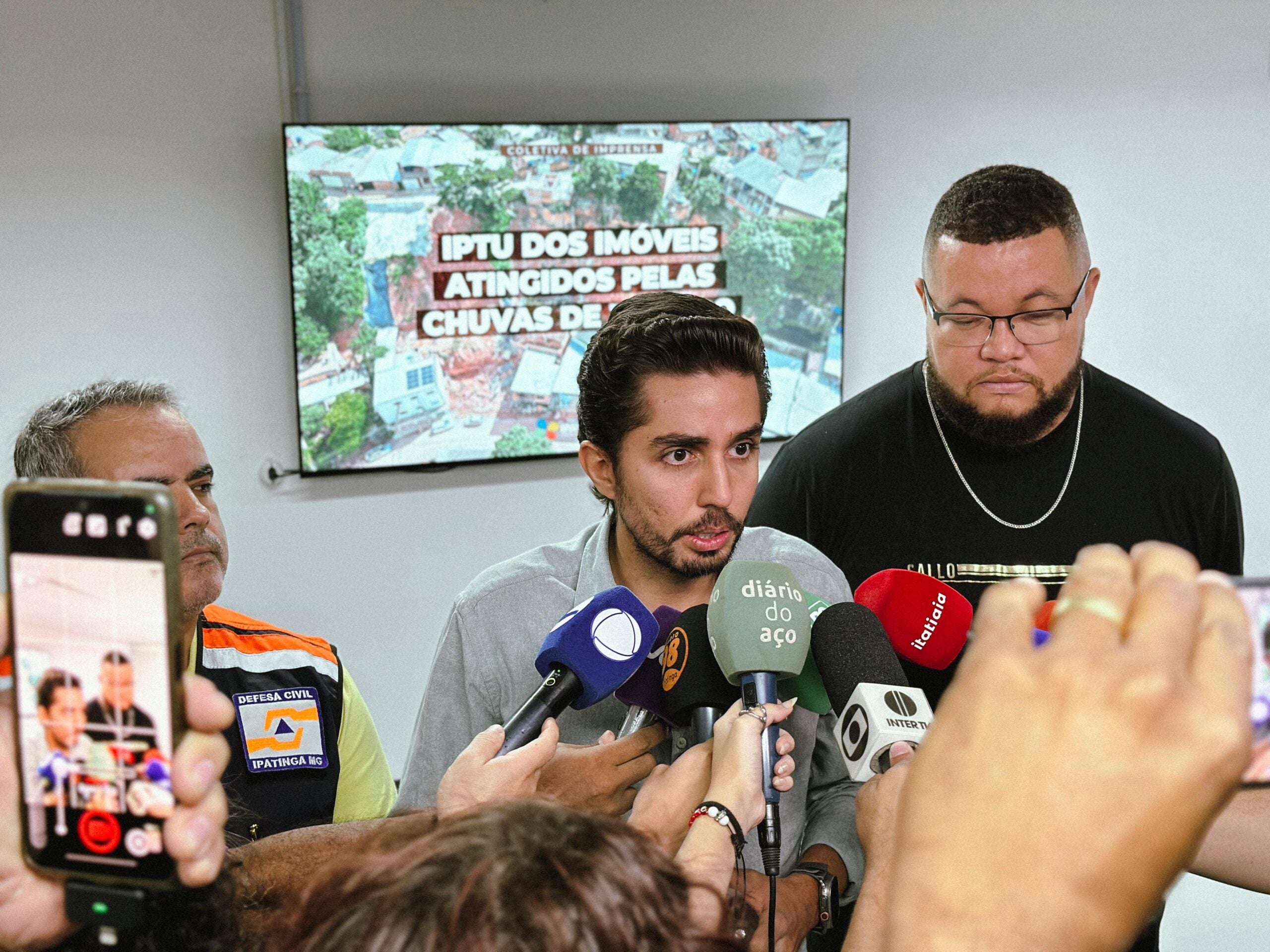 Prefeitura de Ipatinga envia projeto à Câmara para isentar IPTU de imóveis atingidos pelas chuvas de janeiro