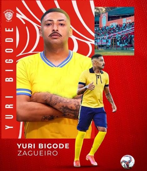 Valério anuncia a contratação do zagueiro Yuri Bigode, sexto reforço para a temporada