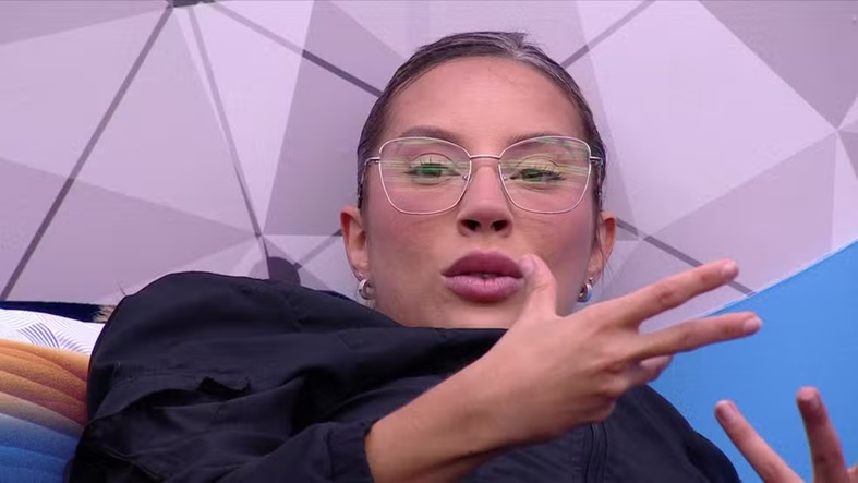 Renata diz que Diego “deu um show” após confusão com ovos no “BBB 25”