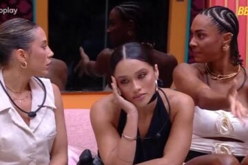 “BBB 25”: Renata e Aline brigam durante intervalo do Sincerão