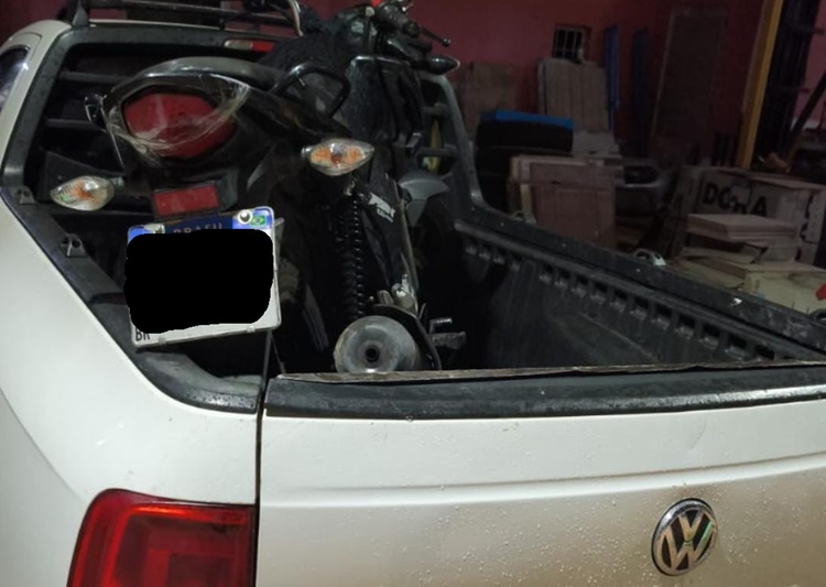 Polícia Militar recupera motocicleta furtada em João Monlevade
