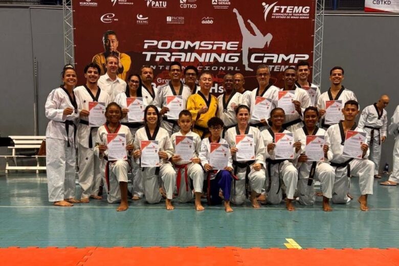 Asca participa do Poomsae Training Camping com 18 representantes e atleta destaque