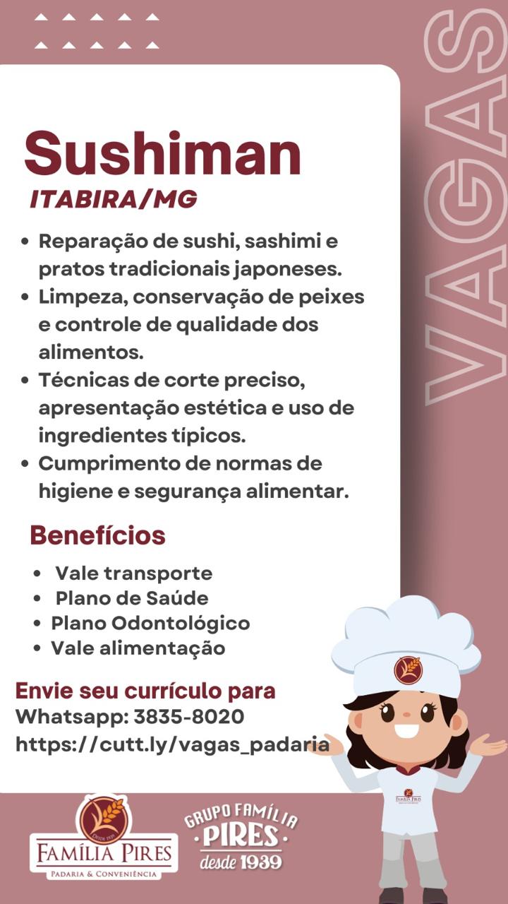 Grupo Família Pires e Premium Executive Hotel têm vagas de emprego; saiba mais!