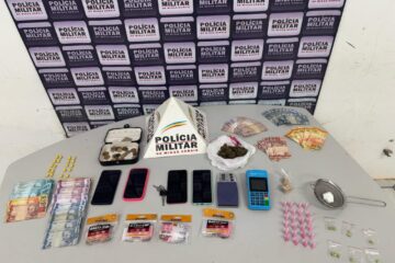 Polícia Militar prende cinco suspeitos por tráfico e direção perigosa em Itabira