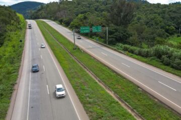 Concessionária assume trecho da BR-262 e pedágio volta a ser cobrado nesta sexta-feira
