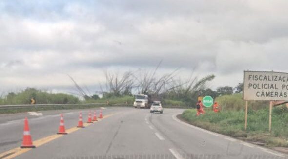 BR-381 terá obras em Antônio Dias, Jaguaraçu e São Gonçalo do Rio Abaixo nesta quinta-feira
