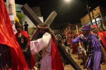 Com 55 anos de tradição, teatro da “Paixão de Cristo” será realizado nesta sexta-feira na Vila Amélia