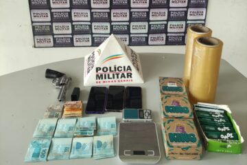 Polícia Militar realiza operação no bairro Fênix e prende suspeito de tráfico de drogas em Itabira