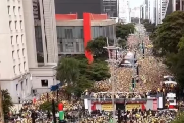 Ato pró-anistia na avenida Paulista tem avaliações divergentes de oposição e governistas