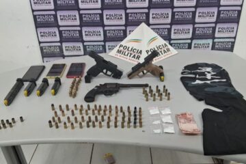 Polícia Militar prende grupo armado e desarticula ponto de tráfico em Itabira