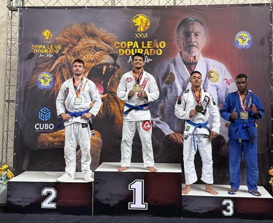 Ouro sobre ouro: Rauly, da academia Gracie Barra Itabira, coleciona títulos e busca patrocínio para manter ascensão no esporte