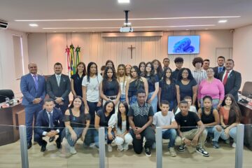 Câmara de São Gonçalo do Rio Abaixo teve lançamento do Parlamento Jovem 2025