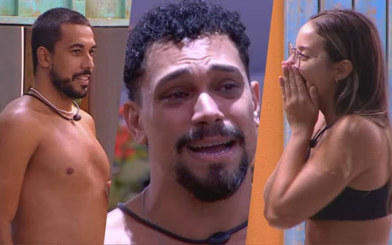 Declarações, revelação de Vinícius e festa de Top 8 agitam madrugada do ‘BBB 25’