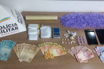 Itabira: polícia prende mulher e apreende adolescentes por tráfico no bairro Santa Ruth