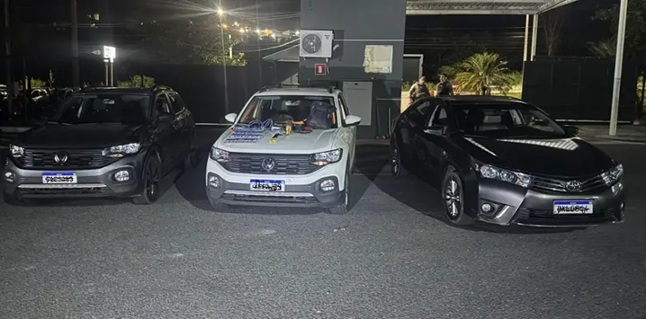 Quadrilha especializada em furtos de carros é presa na Grande BH