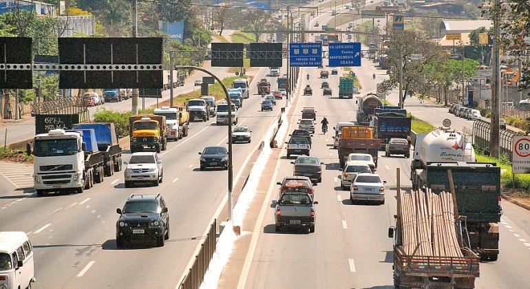 Anel rodoviário de Belo Horizonte passa por interdição