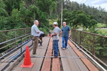 Manutenção na Ponte Santa Cruz garantirá mais segurança à população de João Monlevade