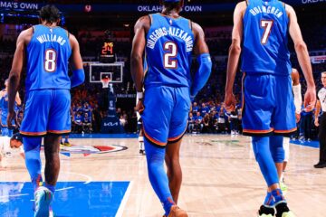 Em noite de homenagem, Shai Gilgeous-Alexander lidera Thunder contra Wolves nas finais do Oeste