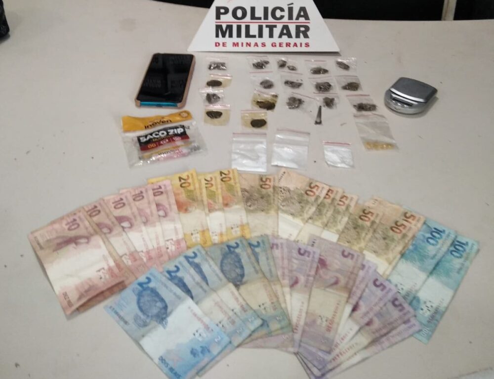 Adolescente é apreendido por tráfico de drogas no bairro Praia, em Itabira