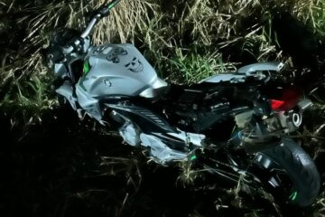 Motociclista sofre fratura após acidente na BR-262, em Bela Vista de Minas