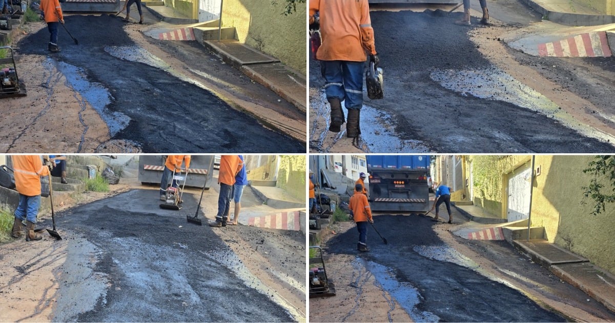 SAAE conclui recapeamento da rua José Andrade, no Bairro Pará, após reparo na rede de água