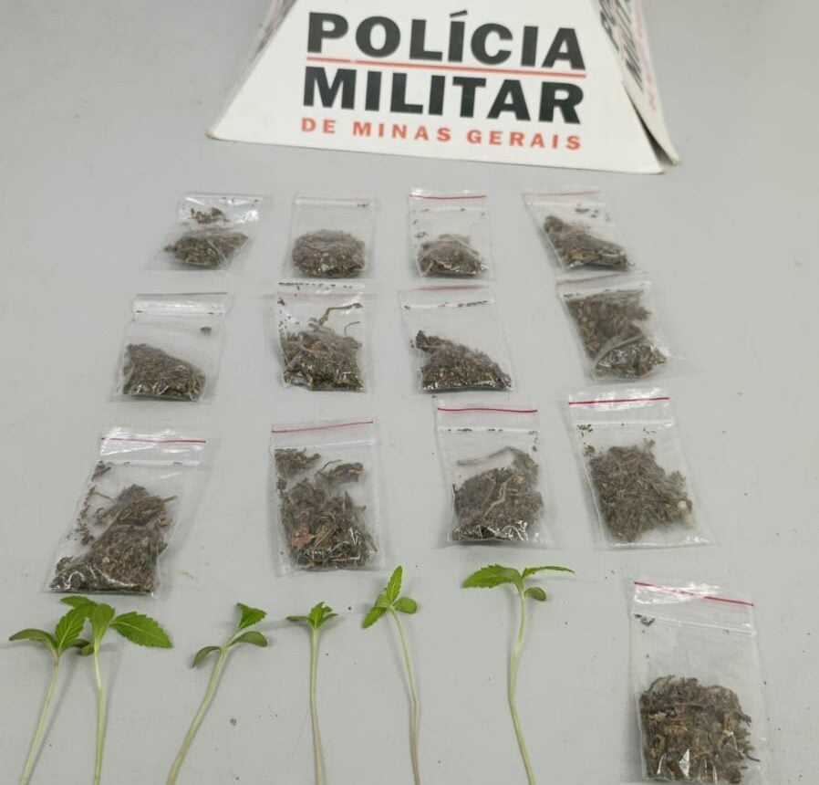 Adolescente é apreendido por tráfico de drogas no bairro Fênix, em Itabira