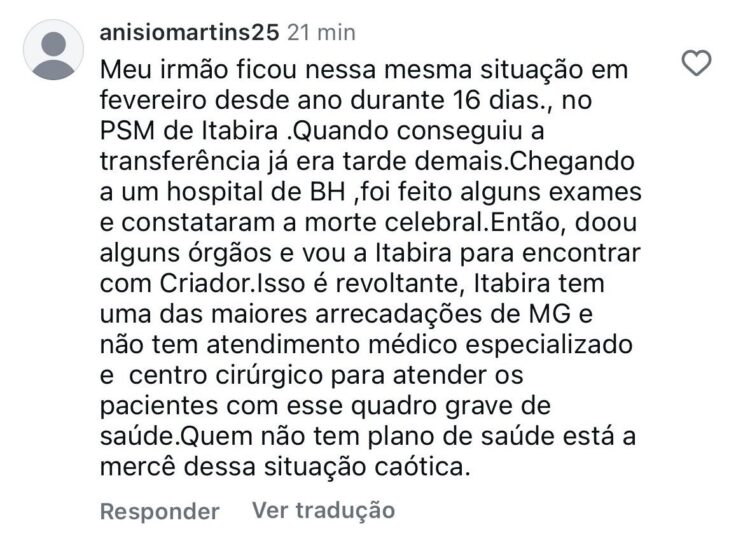Após repercussão do caso Herycson dos Santos, itabiranos relatam dificuldades no atendimento neurológico no município