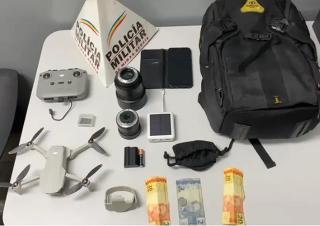 Polícia prende suspeito que furtou equipamentos avaliados em R$ 8 mil e vendeu por R$ 50 em BH