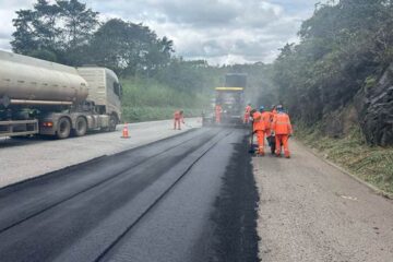 BR-381 tem obras em diversos trechos nesta quinta-feira; confira o cronograma