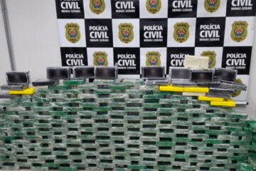 Polícia apreende mais de 230 kg de drogas na Grande BH e desarticula rota internacional de tráfico