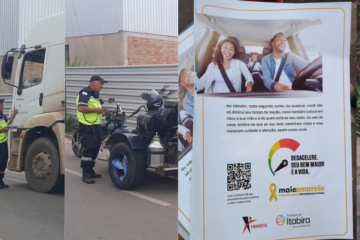 Maio Amarelo chama atenção para incidência de acidentes em vias de Itabira