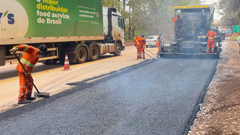 Confira o cronograma de obras na BR-040 nesta quarta-feira, entre Belo Horizonte e Juiz de Fora