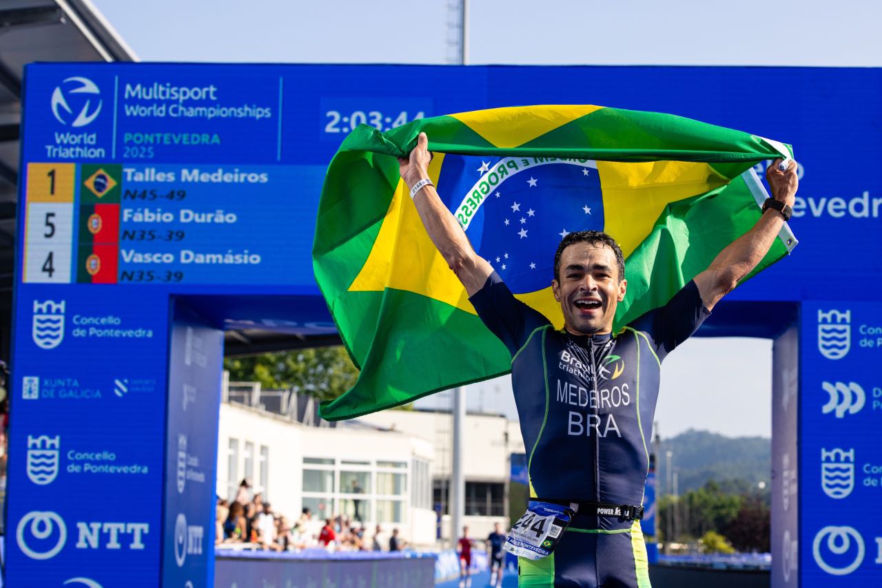 Talles Medeiros brilha no Mundial de Duathlon e consolida seu nome no cenário internacional