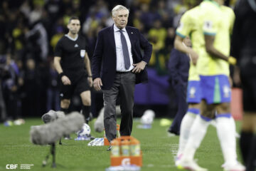 “Estamos bem contentes”, diz Ancelotti após vitória do Brasil contra o Paraguai