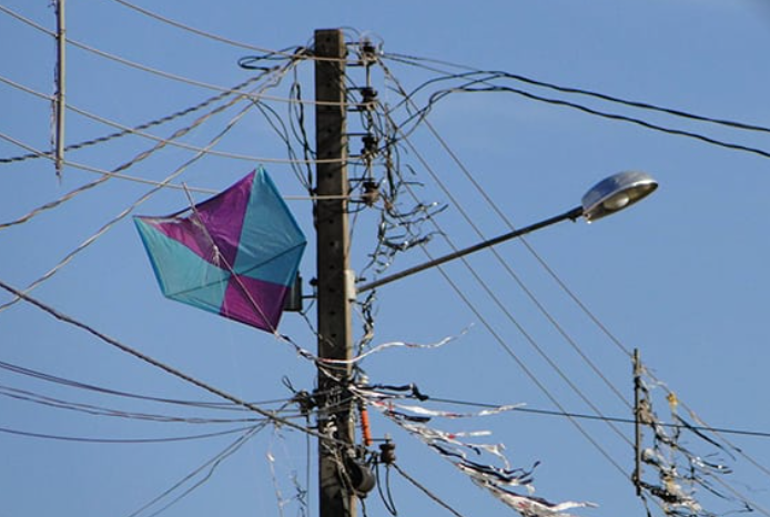 Alto risco! Cemig alerta sobre o perigo de soltar pipas próximas à rede elétrica