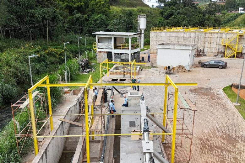 Prefeitura de João Monlevade indica etapa final das obras da ETE Carneirinhos