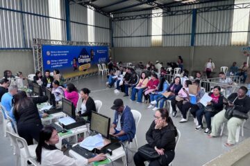 Feirão do Emprego de São Gonçalo do Rio Abaixo atrai mais de mil candidatos