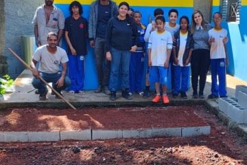 Projeto de hortas escolares é a mais nova inciativa da prefeitura de São Gonçalo do Rio Abaixo