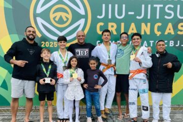 Atletas de Ipatinga se destacam no Campeonato Brasileiro de jiu-jitsu para crianças